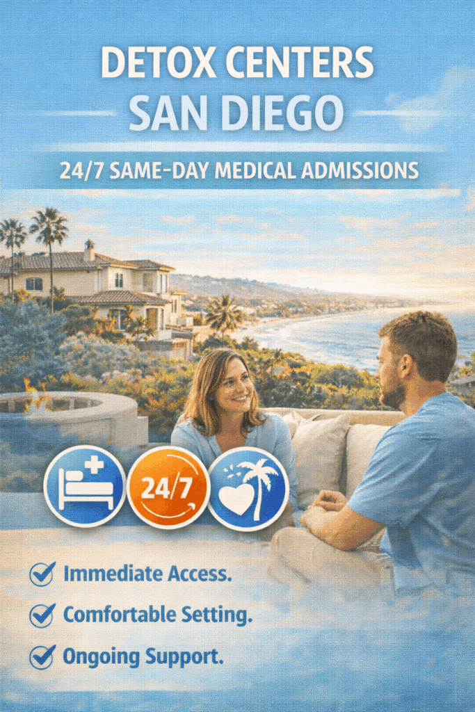 Detox San Diego: Comprehensive Guide to Medical Detoxification Centers in San Diego County Couple Rehabs