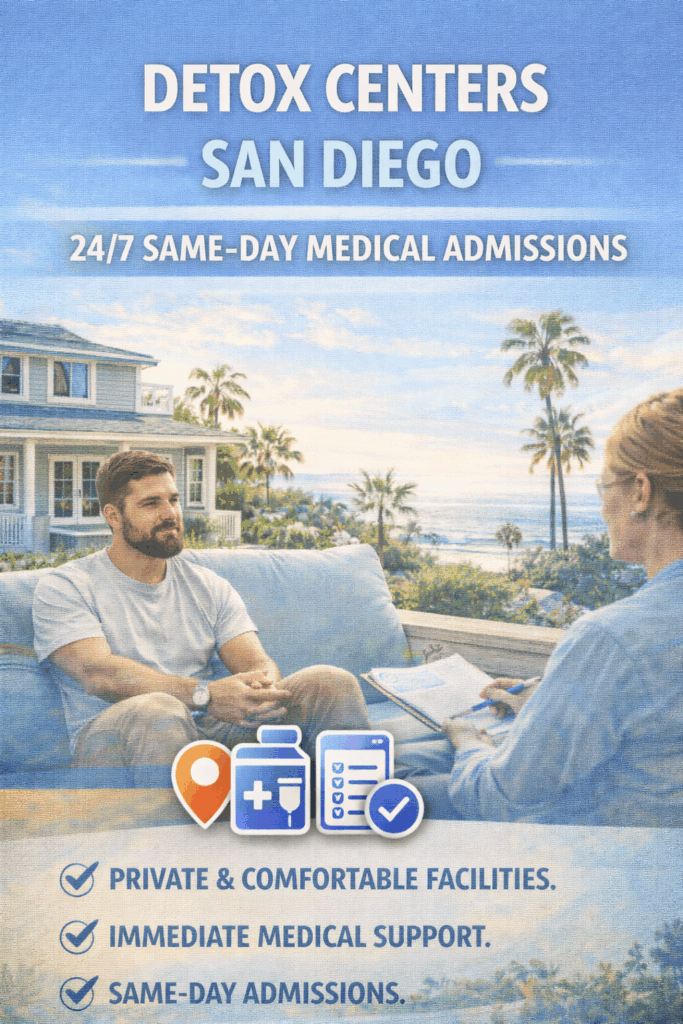 Detox San Diego: Comprehensive Guide to Medical Detoxification Centers in San Diego County Couple Rehabs